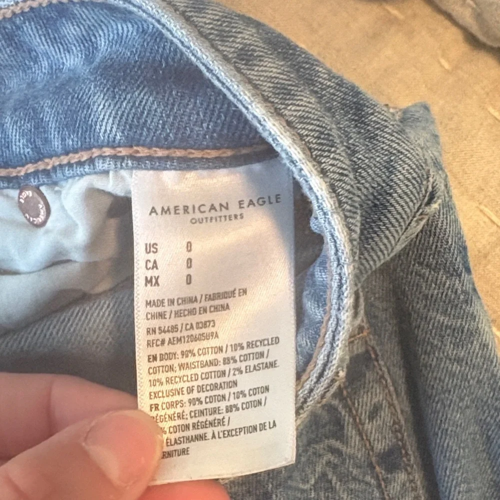 American Eagle Outfitters Light Blue Denim Skirt
